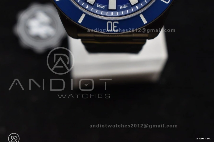 Edition ZF Best 1:1 on Snug Pelagos Titanium V A2824 Bracelet Blue 528 1007